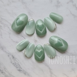 マグネットハートネイルgreen