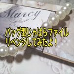 バッグ型じゃばらファイル【中身は入れずに別に紙素材をお付け致します】