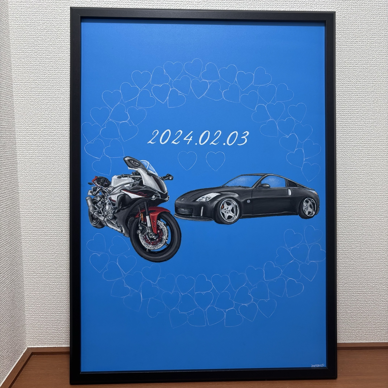 ゲスト参加型結婚証明書（A2サイズ） - Chalk Art MOMO | minne byGMO