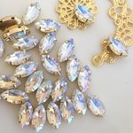 限定増量！《20こ》5×10mm   クリスタルヴェール  ガラスストーン