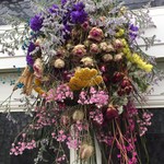 花屋さんが作ったドライスワッグ夏色　No.末摘花