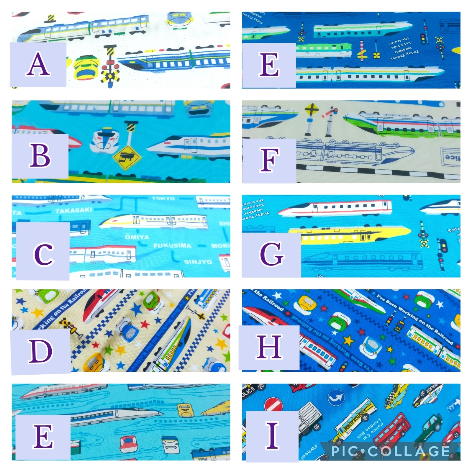 即日発送】カトラリーケース 撥水加工 電車柄 新幹線 - Lumiere