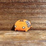 ブローチ「みかん」