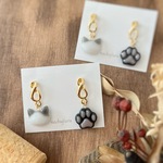 人気♡にゃんこのアシメピアス