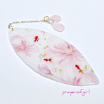 桜と金魚のしおり