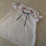 フレアＴシャツ１１０☆mocamochaアムールフラワー