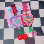 🍒💗くまハートさくらんぼ💗🍒