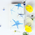 【手帳型】Starfish-ヒトデ- 各機種ケース対応<スマホケース/iphoneケース/アイフォンケース/スマホカバー/iphoneカバー>