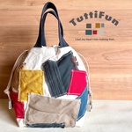 tuttifun＊irodori巾着バッグ