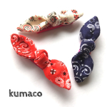 人気色★赤 再販‼︎ ヘアクリップ for baby❤︎ BANDANA
