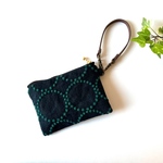 ミナペルホネン   タンバリン 刺繍　キーケースポーチ