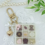 チョコボックスキーホルダー(ホワイト)