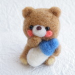 ベイビーくまちゃん　羊毛フェルト