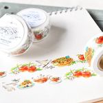 ApplePieマスキングテープ｜りんごとアップルパイと紅茶