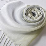 「SALE」「新色」つやさらコットンシルクストール「根岸色～霞色」