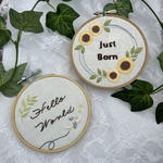 【受注製作】Just Bornの刺繍枠