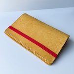 【オーダー品】バイブルサイズ手帳 マヤレザー(プエブロ)イエローポケット･フラップ･窓付き