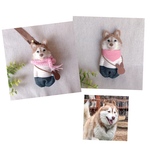sugako… 様専用♡おでかけわんこ　うちの子セミオーダー(犬種毛色指定)