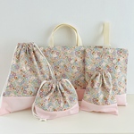 【kanaeiritsu様専用】入園入学グッズ7点セット　小花柄×ピンク