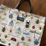 ✨【 特別価格 】 昆虫図鑑　レッスンバッグ  【Ａ】　男の子　＊  ネームテープ