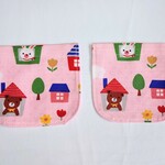 ポケットのワッペン　クマ柄２枚セット