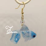 金魚ピアス・かき氷ブルーハワイ①