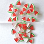 20pcs ＊ すいか  フルーツ　ミニパーツ （0738）