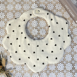 outlet！　ハートのもくもくリバーシブルbib