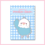 インコのアクリルキーホルダー🦜💕(挙手・ブルー)