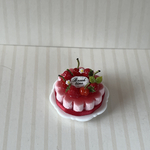 さくらんぼとイチゴのミニケーキ☆