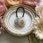 38.インド刺繍リボン　ヘアゴム 