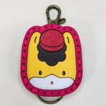 ぐんまちゃん　レザーキーホルダー　群馬県　ご当地キャラクター　3月12日21時販売　ピンク1