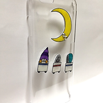 iphoneケース　三日月トロッコ　TPU・ソフトケース対応　