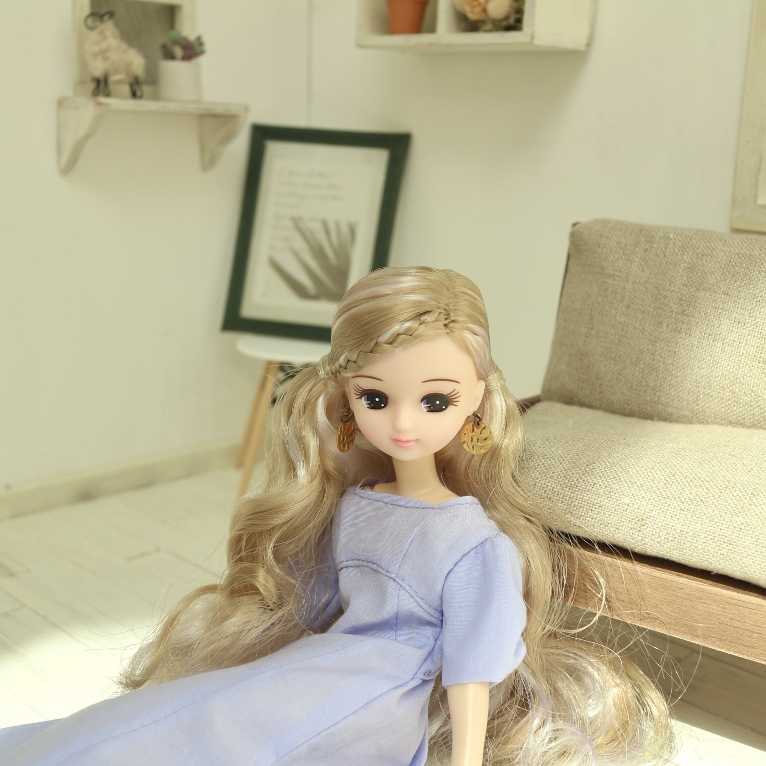 リカちゃん服 ワイドパンツサロペット - COCOLO DOLL | minne byGMO