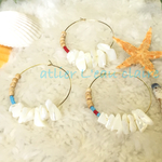 《再々販♪》オトナＳＵＭＭＥＲパールフープピアス