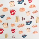 パンとコーヒー フレークシール