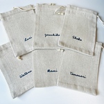 [追加1枚] 専用ページ【席札】巾着タイプ　ウェディング 結婚式 席札オーダー アルコールシート　プチギフト