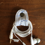 コードホルダー（サークルレース×ブルーストライプ）