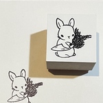 スタンプ　にんじんどうぞ