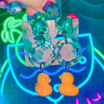 🐥🥽水面のアヒルさん🏊‍♂️🌐