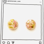 お花たっぷりピアス✨桜　15mm