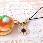 アイスのせホットケーキストラップ