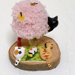 お花見にゃんこ　ミニミニ