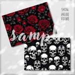 デザインペーパー【薔薇と髑髏】