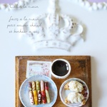 miniature Afternoon Tea set 【G】~ ミニチュア・ドールハウス