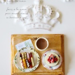 miniature Afternoon Tea set　【F】 ~ ミニチュア・ドールハウス