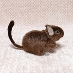 ぬいデク ☆ デグーのぬいぐるみ
