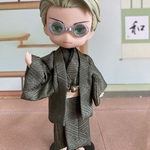 ねんどろいどどーる身長調整セットサイズ　男の子　着物　羽織　帯　#50