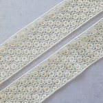 〖50cm〗インド刺繍リボン  <商品No.602>