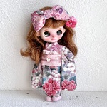 プチブライスサイズの着物セット